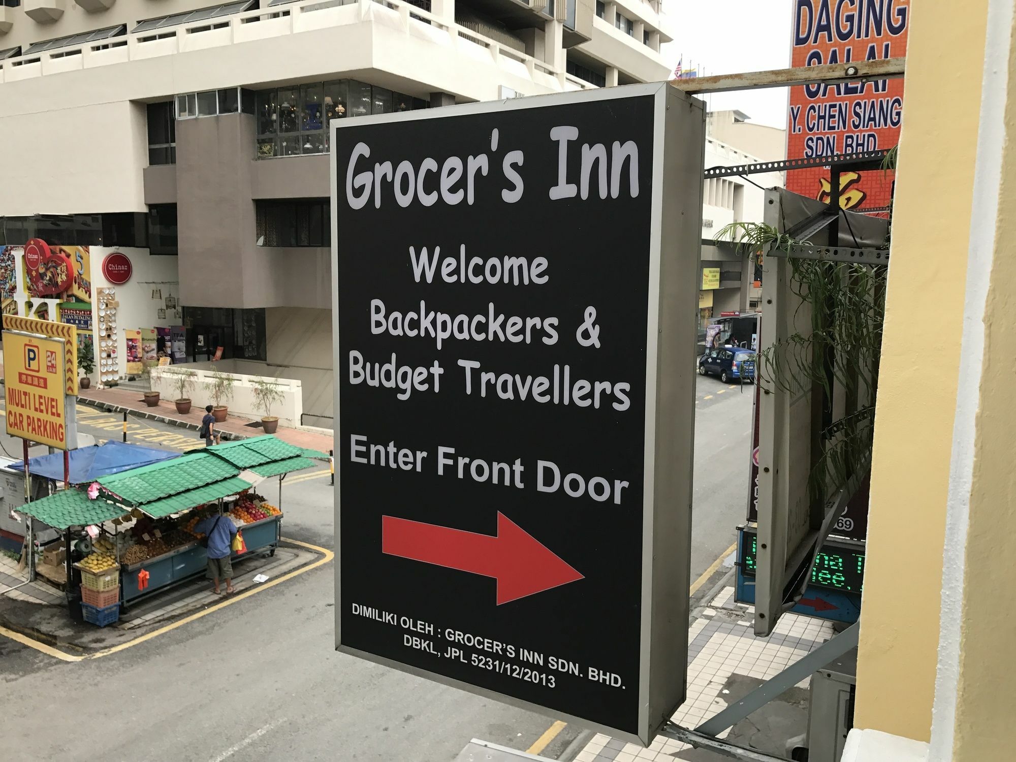 Grocer'S Inn Backpackers Guesthouse Kuala Lumpur Exterior photo